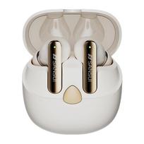 SANSUI Wireless Earphones Bluetooth Noise Cancelling Automatic Pairing IPX4 Playback Time Fast Charging AAC SBC Codecs Compact Lightweight Ideal for balta