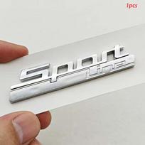 knbfq10 3D ABS Car Styling Logo Luxury Sport Line Badge Sticker Fender Side For 320i 330i 320d 530i 530d 730i 740i 730d Auto Accessories