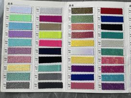 Stock Lots Shiny Glossy Iridescent Hologram Dot Metallic Foil 4 Way Stretch Polyamide Spandex Fabric Dancewear Swimwear Fabric