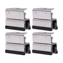 4 vnt. Furgono stogo bagažinės tvirtinimo rinkinys Nerūdijančio plieno RV fotovoltinės tvirtinimo detalės Stogo bagažinės PROMASTER/Boxer/DUCATO/ JUMPER gray