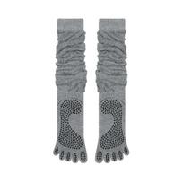 Split Toe Grips Pilates Socks Cotton Over Knee Socks Comfortable Loose Socks  Fitness pilka