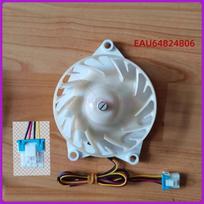 EAU64824806 Šaldytuvo garintuvo ventiliatoriaus variklis, suderinamas su LG šaldytuvu, 12V 1A nuolatinės srovės ventiliatoriaus variklis, pakeičia Z40E12MS1A0-57K06 gray