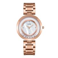 Creative Quicksand Diamond Light Luxury Women'S Fashion Premium Sense Stainless Steel Belt Waterproof Quartz Watch