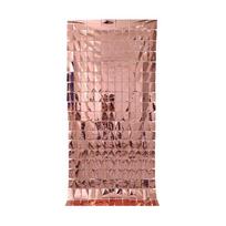 Square Shape Sequin Backdrop Sequins Luxury Design Wall Background Curtain Glitter Sparkling Effect Event Decor Wall Birthdays