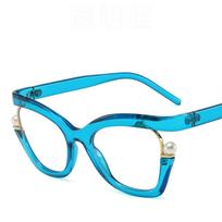 Cat Eye Rainbow Women Sunglasses Luxury Summer Glasses Anti-Blue Light Spectacles  Unisex
