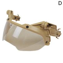 Adjustable Tactical Helmet Flip Goggles Airsoft Paintball FAST Helmet Windproof Anti Fog CS Wargame Goggles