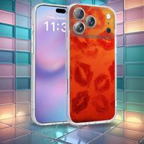 Red Sexy Lips Phone Case For iPhone 16,14,11,17,13,15,12,Air,Plus,Pro,Max,E,Mini Frosted for MagSafe Magnetic iPhone15pro