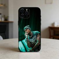 C-Chris Brown Phone Case For iPhone 17,16,15,14,13,12,11 Plus,Pro,Max,Mini Silicone black Soft Cover iPhone15