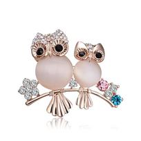 Luxury Animal Pins Imitation Pearls Lapel Pins Fashion Rhinestone Brooches  Gift Giving Style 5