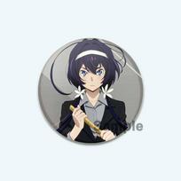 32/44/58mm Anime Bungo Stray Dogs Pins Dazai Osamu Cartoon Badge Armed Detective Agency Handmade Brooches Breastpin for Backpack Clothes 32mm gray