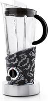 Casa Bugatti Blenderis Vela Evolution 1,5 l juodai-sidabrinis su 4105 Swarovski kristalais
