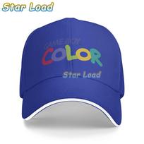 Game Boy Color Baseball Cap for Unisex Cool Sun Caps Summer Outdoor Sunscreen Sports Sun Hat One Size blue