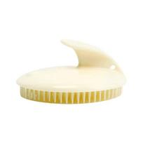 Shampoo Comb Wet and Dry Massage Scalp Shampoo Men and Women Itchy Adult Soft Teeth Shampoo Brush 1PC smėlis