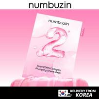 NUMBUZIN No.2 Rose PDRN Collagen Plumping Sheet Mask 1 Sheet (No Box)