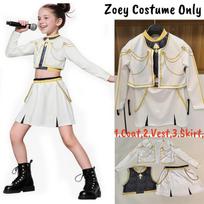 Vaikų K-Pop Demonų Medžiotojų Zoey Rumi Mira Kostiumas Išgalvotas Kostiumas Cosplay Virtuali Idolė Filmo Cosplay Mergaitėms Vaikams Helovinas Karnavalas as the picture-4t(Height 110cm)