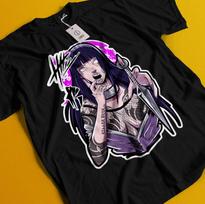 Hinata T-Shirt Naruto Tshirt Jiraya Shirt Madara Kakashi Itachi Uchiha Anime Tee L