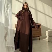 2025 Women's Hooded Jacket & Wide-Leg Pants Three-Piece Set - European & American Style XXXL ruda