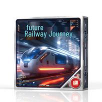 Būsimo geležinkelio nuotykio stalo žaidimas: Europos traukinių kelionė 2–5 žaidėjams Future Railway Journey