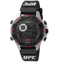 TIMEX UFC Quartz 10 ATM Water Mineral Black TW2V86700 Men's Watch, Resistant, Glass, Dial, [Authentic] juoda