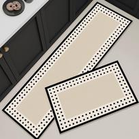 European Luxury Non-Slip Diatom Mud Mats - Kitchen & Bathroom 2-Piece Set 40x60 cm