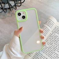 Luxury Clear Candy Color Phone Case For iPhone 17 16 15 14 13 12 11 Pro Max Plus 16E Shockproof Bumper Protective Cases Cover iPhone 13 mini