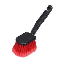 Ergonomic Design Automotive Cleaner Wheel Maintenance Brush  Wheel Maintenance raudona
