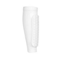 Honeycomb Soccer Shin Guards Shockproof Compression Support Shin Defender EVA Pads Nylon Calf Compression Sleeves Football XL