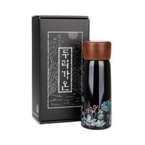 Forest Mother-of-Pearl Stainless Tumbler - Premium Korean Jagae-Inspired Travel Cup 20x6.5cm