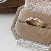 Elegant Adjustable Geometric Style Women's Ring Luxury Jade Inspired Design J4279