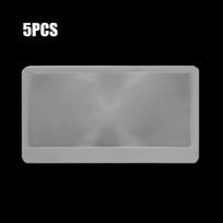 5/10PCS Lens Transparent 85 x 55mm Magnifying glass Credit Card Size Magnification tool 3 X Magnifier