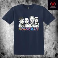 Coldplay Rock Band Tee Tour Unisex Heavy Cotton Quality T-shirt S3XL XXXL