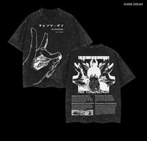 2026 Karštas Išpardavimas Manga Grandininio Pjūklo Žmogus Grafinis Marškinėlis Hayakawa Aki Spausdinimas Vintažinis Išskalbtas Marškinėlis Medvilninis Per dydį T-shirt Gatvės Stiliaus Drabužiai Vyrams Moterims S įvairiaspalvis