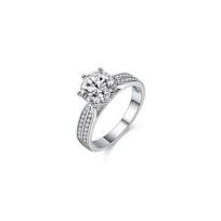 Exquisite Women Luxury Ring In Brass Perfect For Wedding And Engagement Gifts 8