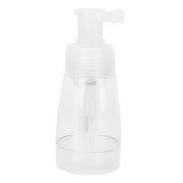 Transparent Powder Spray Bottle 180ml PET+PP Refillable Powder Spray Bottle Pump Nozzle Portable Hair Powder Spray Bottle
