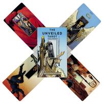 Atskleisti Tarot kortos A 80 kortų kaladė Angliška būrimo Tarot kaladė Šeimos vakarėlio laisvalaikio stalo žaidimas (su 2 specialiomis kortelėmis)