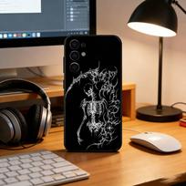 Cyber Sigil Phone Case For Samsung S25,S24,S21,S22,S23,S30,Ultra,S20,Plus,Fe,Soft Silicone Black Cover Samsung S22plus5G