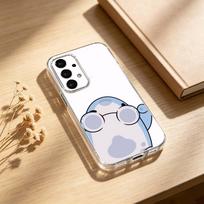 S-Shark F-Face phone Case For Samsung S25,24,21,22,23,30,Ultra,20,Plus,Fe,Lite,Note Transparent Cover Samsung S30Ultra5G