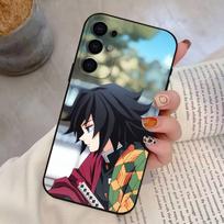 G-Giyu anime T-Tomioka Phone Case For Samsung S25,S24,S21,S22,S23,S30,Ultra,S20,Plus,Soft Silicone Black Cover Samsung S21 s305G