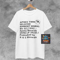 Aphex twin ambient works records marškinėliai, Unisex marškinėliai M