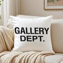 Luxury Brand G-Gallery Dept Cushion Cover Linen Pillowcase Soft For Sofa Bed Home Room Decor Peach skin 18*18(CM)-1Pcs