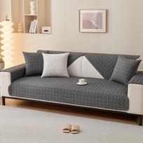 Visų sezonų universalus sofos čiužinys Medvilninis audinys Siuvinėjimas Sofos užvalkalas Svetainės Modernūs namų baldai Sofos čiužinys 70x70cm 1pcs gray