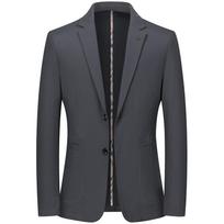 Pavasario ir Vasaros Nauji Kostiumai Vyriški Ploni Maži Kostiumai Tampri Laisvalaikio 3XL black