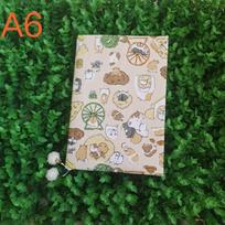A5 A6 Cute Hamster Notebook Cover Planner Case Cover Protective Shell Journal Cover Protector Office Stationery Supplies