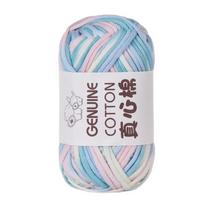 Šeniliniai nerti siūlai pledų mezgimui Amigurumi siūlai Fancy siūlų ritinėlis/48g Minkšti kūdikių siūlai nerti, austi F