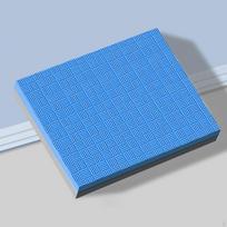 Balance Pad Cushion Exercise Mat Trainers Soft Foam Knee Pads for Home Gym Pilates Blue Gray