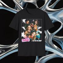 Katseye Y2K Star Graphic Print T-shirt Eyekon Design Graphic T-shirt Softstyle Casual T-shirt Vintage Style Top Unisex Oversized S