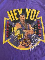 VINTAGE Blogiečio Razor Ramon Scott Hall Marškinėliai Trumpomis Rankovėmis Violetiniai Vyriški E1355 Unisex Marškinėliai S