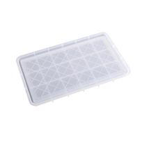 Chess Board Resin Mold Checker Game Board Silicone Mold 3D Chess Pieces Resin Casting Molds for DIY Jewelry Crafts 1 white