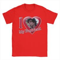 Jacob Elordi T Shirts for Unisex 100 Cotton Novelty TShirts Crewneck I Love My Boyfriend Tee Shirt Short Sleeve Clothes Unique M