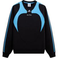 Kith x Messi For Adidas Vilnos Megztinis Juodas Vyriški Viršutiniai Drabužiai ADKR2734 S